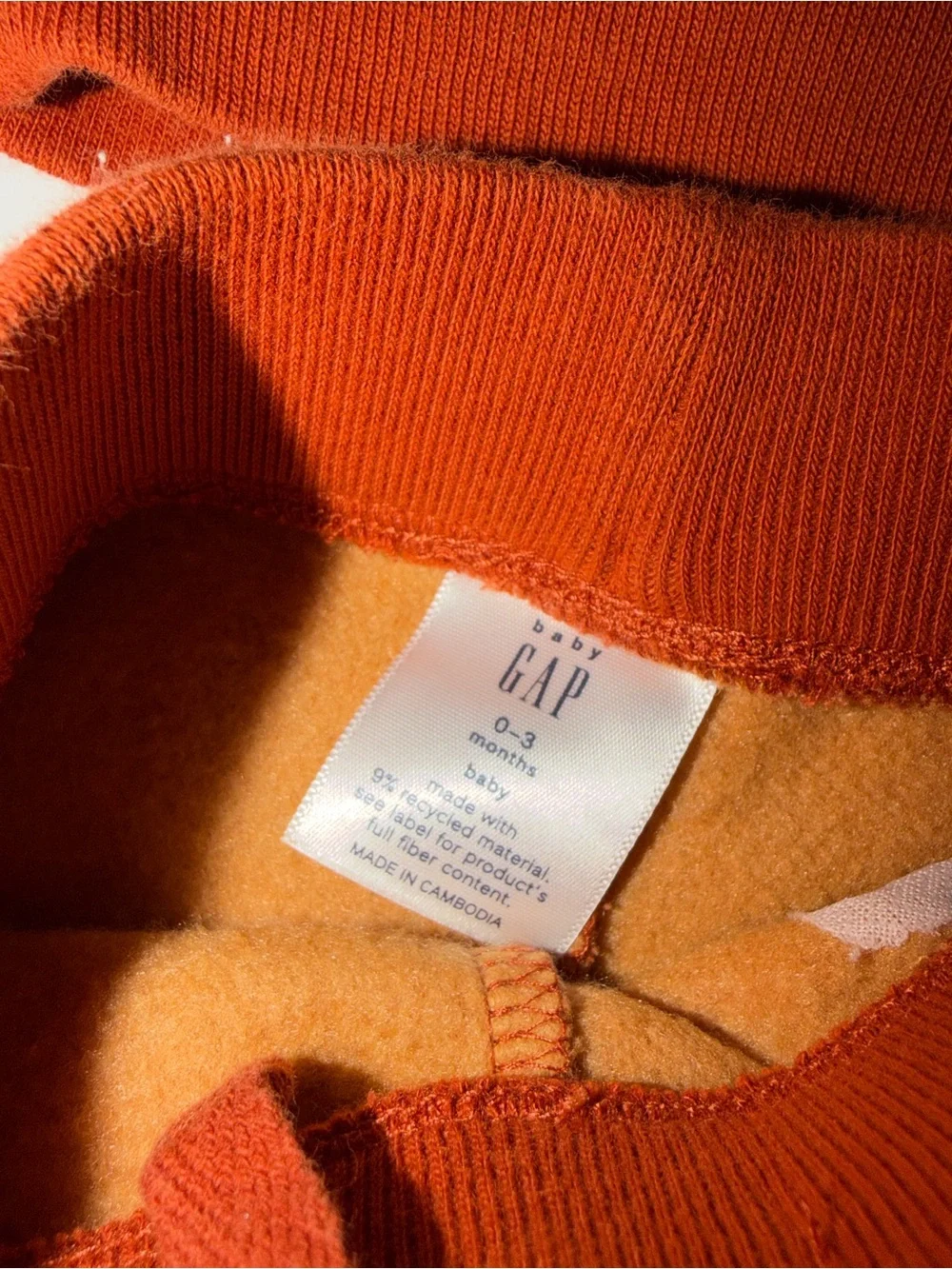 GAP Orange Checkerboard Hoodie & Joggers with Race Car Print